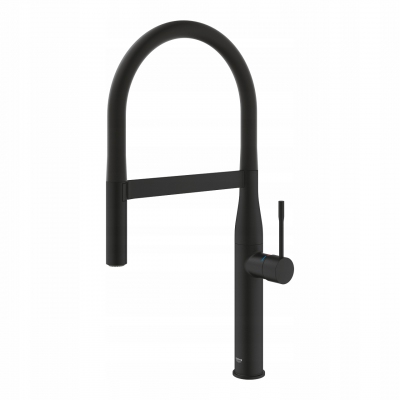 GROHE ESSENCE bateria kuchenna czarna wysoka