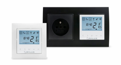 SALUS BTRP230(50) Przewodowy, podtynkowy, cyfrowy regulator temperatury - tygodniowy, 230V, montaż do ramki 55x55