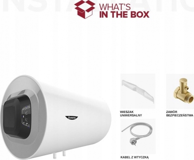 ARISTON Podgrzewacz elektryczny bojler PRO1 ECO H 80 litrów POZIOMY 3201954