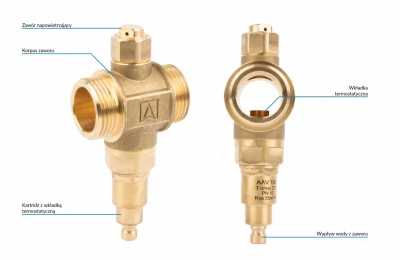 AFRISO Zawór antyzamrożeniowy AAV 100, 1