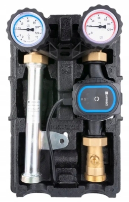 AFRISO rozdzielacz + 2 grupy pompowe PrimoTherm K 180-1 DN25 bezpośrednie