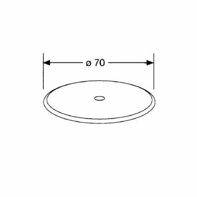 KLUDI TASSO 50 syfon brodzikowy