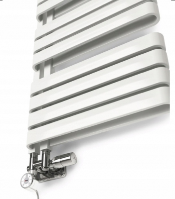 TERMA Grzejnik WARP S LIPTONN 1110x500 CZARNY MAT