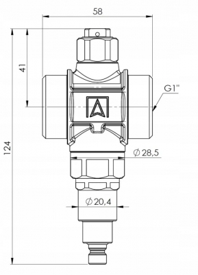 AFRISO Zawór antyzamrożeniowy AAV 100, 1