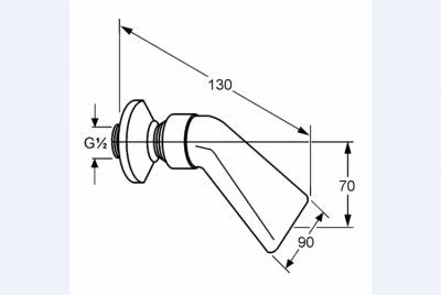 KLUDI A-QA NATRYSK SPIĘTRZONY DN 15