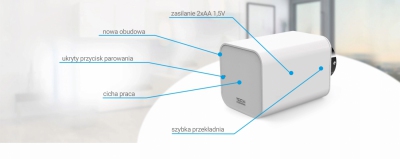 TECH G-X bezprzewodowy siłownik elektryczny