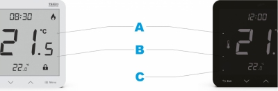 TECH ST-299 v3 przewodowy regulator pokojowy BIAŁY