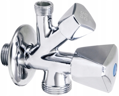 DEANTE zawór kombinowany do baterii i zmywarki 1/2 x 3/4 x 3/8 VFA_K624