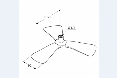 KLUDI FIZZ GŁOWICA NATRYSKU DN 15