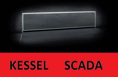 KESSEL SCADA odpływ ścienny z pokrywą do wklejenia płytki