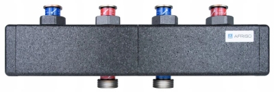AFRISO rozdzielacz + 2 grupy pompowe PrimoTherm K 180-1 + 180-2 DN25
