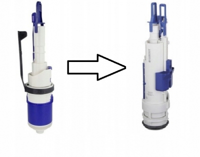 Geberit ZAWÓR SPUSTOWY KOMPLET UP100/ UP320/UP300