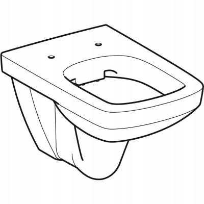 Geberit Selnova Square Rimfree miska wisząca WC bezkołnierzowa 500.275.01.1