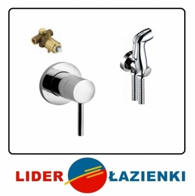 KLUDI BOZZ zestaw podtynkowy higieniczny BIDETOWY