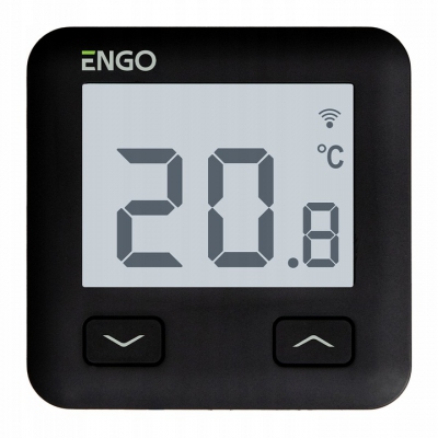 Engo E10B WIFI Regulator temperatury CZARNY