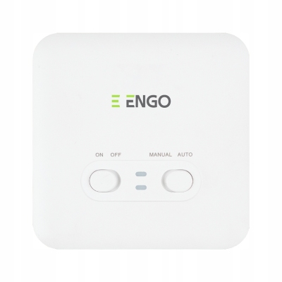 Engo E7-RFW Programowany, bezprzewodowy regulator temperatury BIAŁY